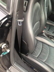 supple leather passenger seat