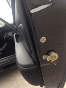 passenger door latch
