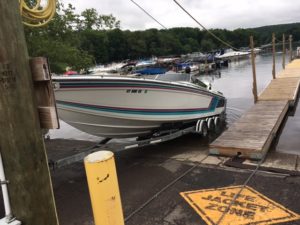 launched into Lake Wallenpaupack